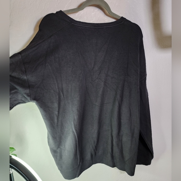 Athleta Black Soft Oversize Sweater Size Large - Picture 8 of 9